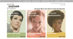 Desktop Screenshot of antjekastner.com